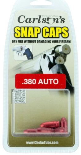 Carlson's Choke Tubes 00063 Snap Cap Pistol 380 ACP Aluminum 5 Pa