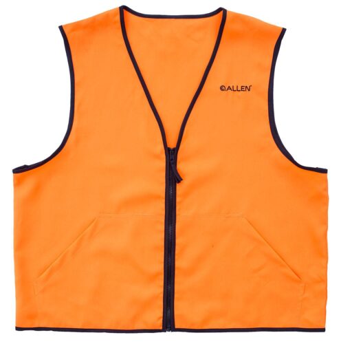 Allen 15765 Deluxe Hunting Vest Medium Orange Polyester
