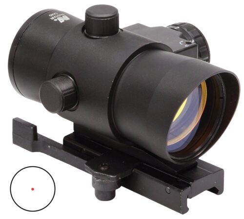 NcStar DLB140R 40mm Red Dot with Red Laser  1x40mm 3 MOA Red Dot