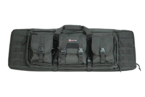 GPS Bags DRC36 Double Rifle Case 36 Black 600D Polyester w/ 2 Pad
