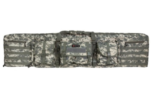 GPS Bags DRC55ACU Double Rifle Case A-TACS AU 600D Polyester w/ 2