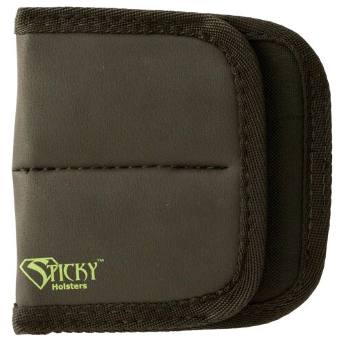 Sticky Holsters DSMP Dual Mag Pouch Double Black/Green Latex Free