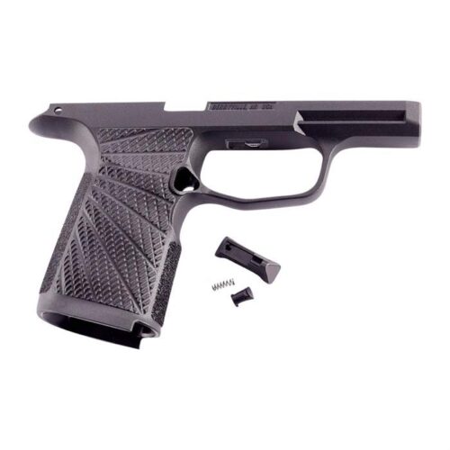 The black Wilson Combat manual safety grip module, is all-new mol