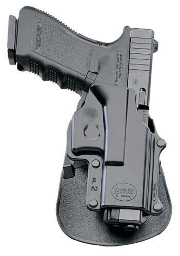 Fobus GL2E2LH Passive Retention Evolution OWB Black Polymer Paddl