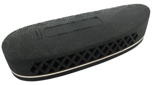 Pachmayr 00006 F325 Deluxe Field Recoil Pad Medium, Black w/White
