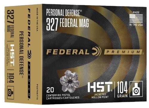 Federal P327HST1S Premium Personal Defense 327 Federal Mag 104 gr