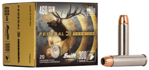 Federal P460SA Premium  460 S&W Mag 300 gr Swift A Frame 20 Per B