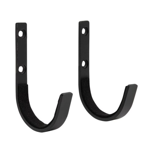 Allen Stronghold Steel Hooks Black 2/ct