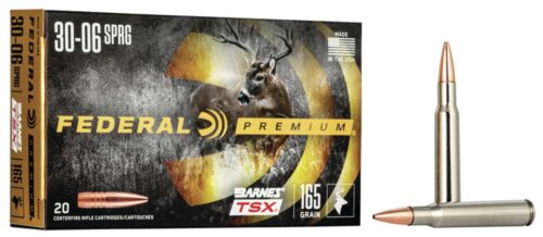 Federal P3006AF Premium  30-06 Springfield 165 gr Barnes TSX 20 P