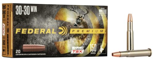 Federal P3030G Premium  30-30 Win 150 gr Barnes TSX 20 Per Box/ 1