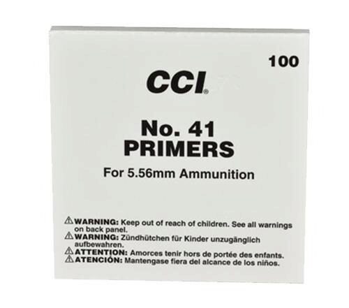 CCI 1 Mil-Spec No. 41 5.56x45mm NATO Rifle/ 1000 Per Box