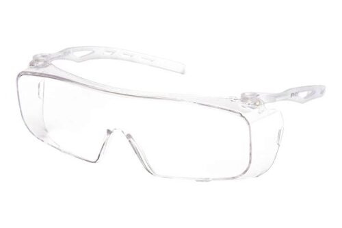 Pyramex Cappture Safety Glasses Clear with Clear Lenses