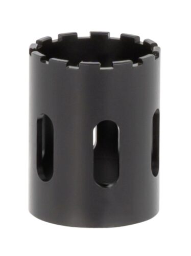 CGS SUPPRESSORS CGS-KRK-FIXED-BBL Fixed Barrel Spacer  Steel Blac