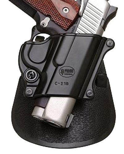 Fobus C21B Passive Retention Compact OWB Black Plastic Paddle Fit