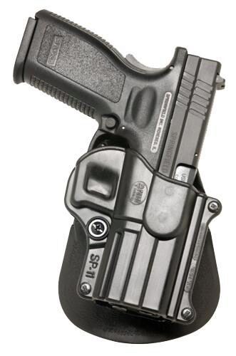 Fobus SP11RP Passive Retention Standard OWB Black Plastic Paddle