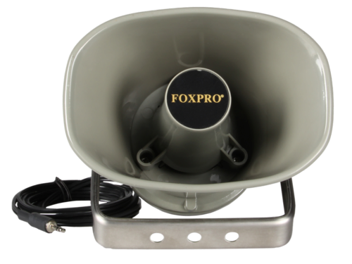 Foxpro SP60 External Speaker  8ft Speaker Cable, Mounting Bracket