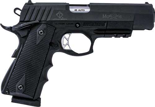 ATI GFXH45M FXH-45 Moxie 45 ACP 8+1 5 Black Match Grade SS Barrel