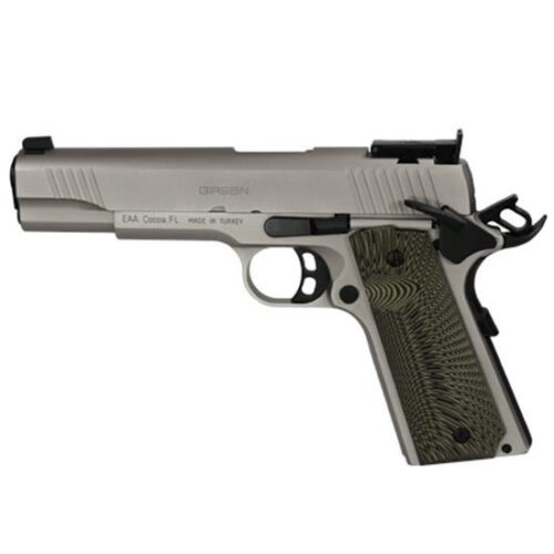 EAA GIRSAN 390094 MC1911 S Match 45 ACP 8+1 5 Black Match Grade S
