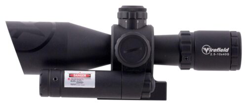 Firefield Barrage Rifle Scope - 2.5-10x40mm Green Laser
