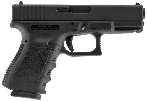 Glock UI2350203 G23 Gen3 Compact 40 S&W 13+1 4.02 Black Polygonal