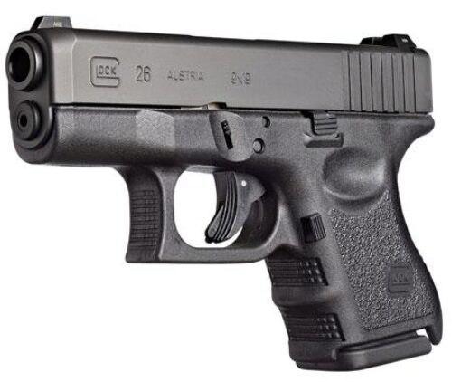 Glock UI2650201 G26 Gen3 Subcompact 9mm Luger  3.43 Barrel 10+1,