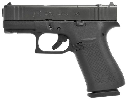 Glock UX4350201FRMOS G43X MOS Slim Sub-Compact 9mm Luger 10+1 3.4