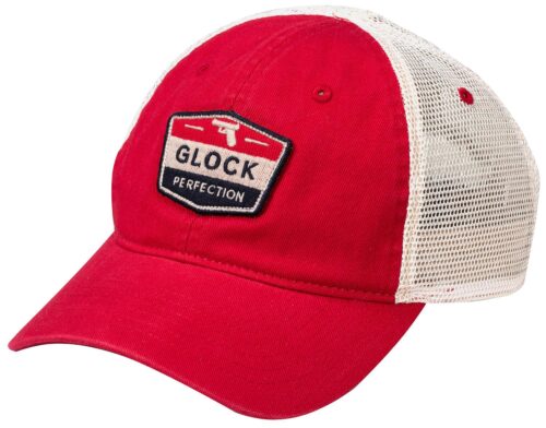Glock AP95927 Trucker  Red/Cream Relaxed Fit Glock Patch