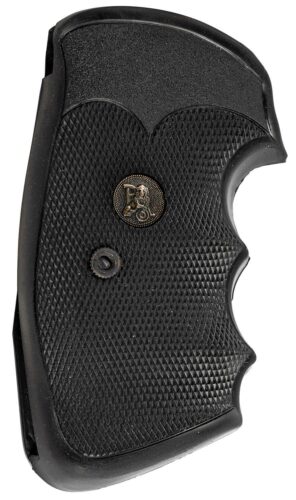Pachmayr 02529 Gripper Professional Grip Checkered Black Rubber w