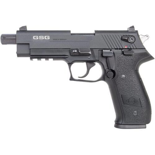 GSG GERG2210TFF FireFly  22 LR 10+1 4.90 Black Steel/Threaded Bar