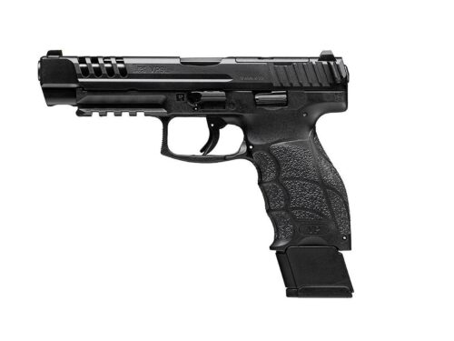 HK 81000593 VP9L Optic Ready 9mm Luger 5 10+1 (2) Black Black Ste