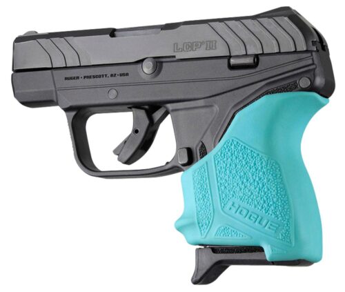 Hogue 18124 HandAll Beavertail Grip Sleeve made of Rubber with Te