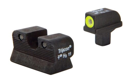 Trijicon 600514 HD Night Sights- Colt 1911  Black | Green Tritium
