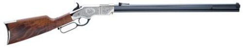 Henry H011SD Original Silver Deluxe 44-40 Win Caliber with 13+1 C