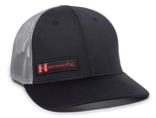 Outdoor Cap HRN02A Hornady  Black/Gray Adjustable Snapback OSFA S