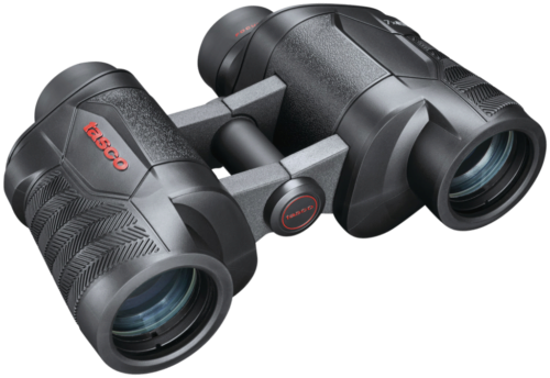 Tasco 100825 Focus-Free  8x25mm Porro Prism, Insta Focus Black Al