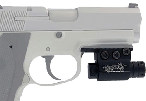 AimShot KT6132 Pistol Laser  Red Matte Black