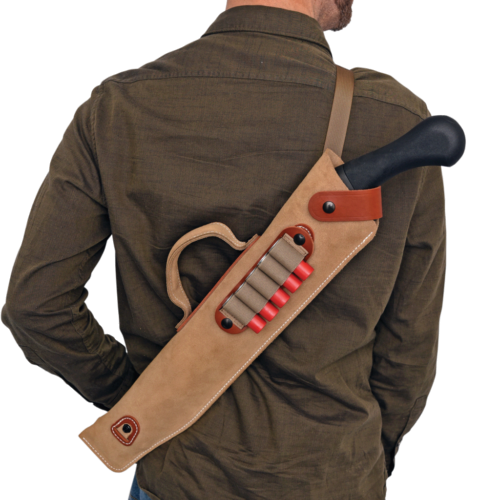 DeSantis Gunhide A88NJG1Z0 Kurz Shotgun Scabbard Natural Leather