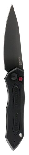 Kershaw 7800BLK Launch 6 3.75 Folding Drop Point Plain Black DLC