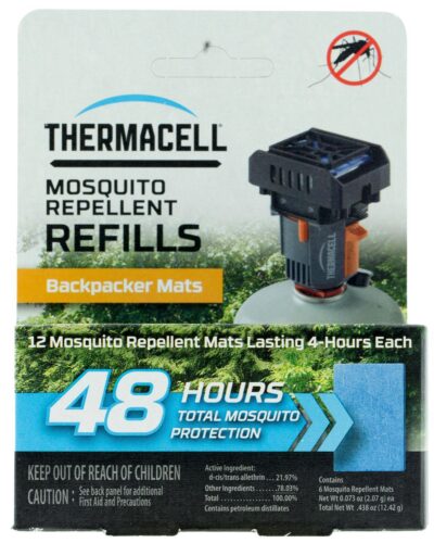 Thermacell Backpacker Mat Only Refill 48 Hours