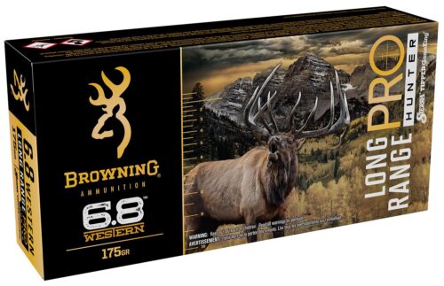 Browning Ammo B192500682 Long Range Pro Hunter 6.8 Western 175 gr
