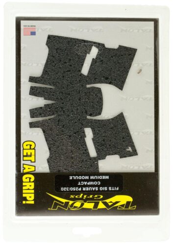 Talon Grips 001R Adhesive Grip  Textured Black Rubber for Sig Com