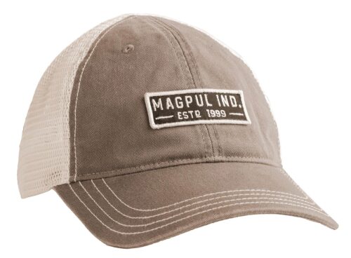 Magpul MAG1260-252 Established Garment Trucker Hat Driftwood Adju