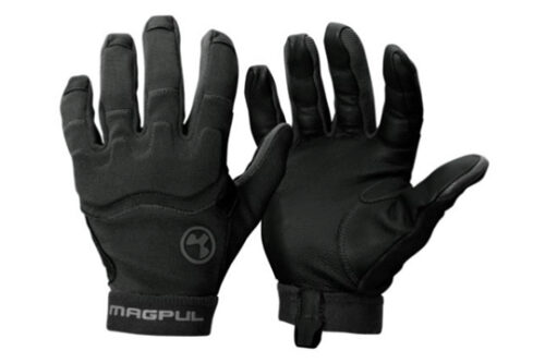 Magpul MAG1015-001 Patrol 2.0 Gloves Black Nylon/Leather Small