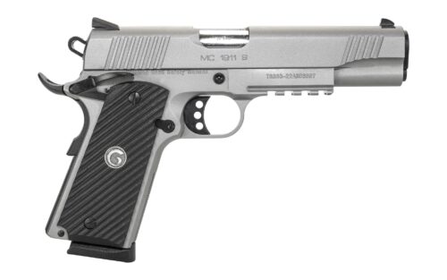 Girsan 390556 MC1911S Government 8+1 5 Black G10 Textured Grips