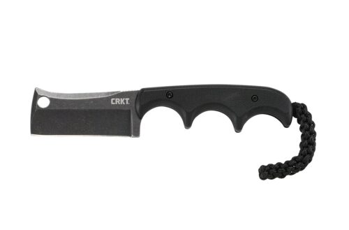 CRKT 2383K Minimalist Blackout 2.13 Fixed Cleaver Plain Stonewash
