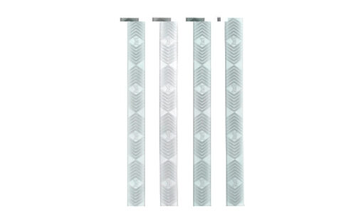Ergo Modular Wedgelok Rail Covers Graphite Grey 4/ct
