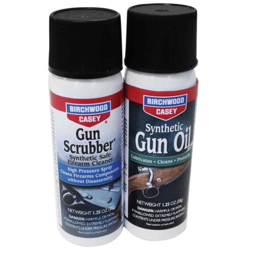 Birchwood Casey 33329 Gun Scrubber & Synthetic Gun Oil Combo Pack