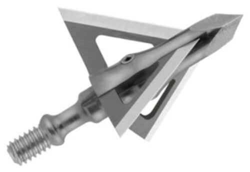 Muzzy 290 Trocar Broadhead 3-Blade Trocar Tip Solid Stainless Ste