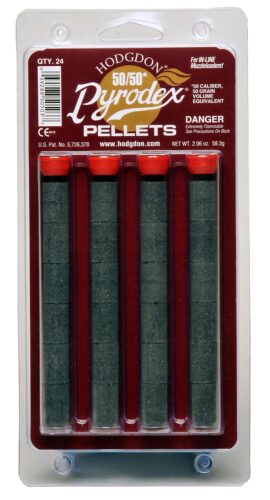 Hodgdon BP5050 Muzzleloading Pyrodex 50/50 Pellets 50 gr 24 Per C