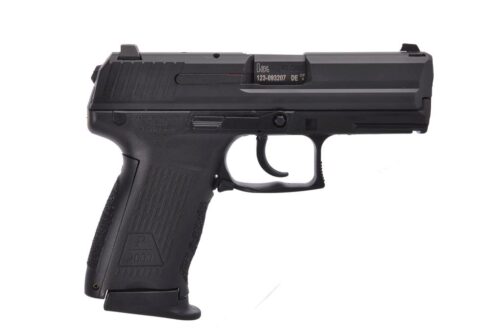 HK 81000039 P2000 V2 LEM Full Size Frame 9mm Luger 10+1, 3.66 Bla